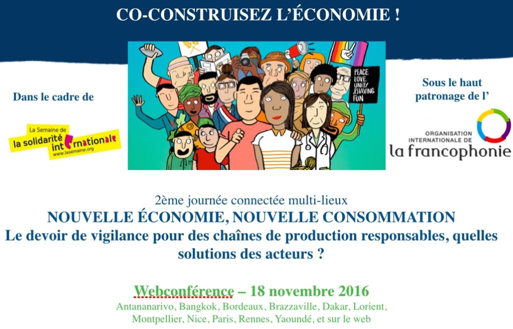 Affiche Co-construisez l'économie